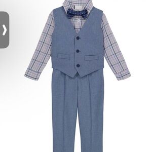 Van Heusen 3piece Birdseye Vest, Shirt, & Pants Set size 5